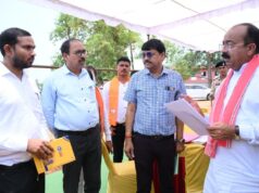 उप मुख्यमंत्री श्री अरुण साव का बस्तर में निर्माण कार्यों का निरीक्षण जारी