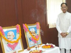 सत्य, अहिंसा और सादगी के आदर्श हमें राष्ट्रसेवा की प्रेरणा देते रहेंगे : मुख्यमंत्री श्री विष्णु देव साय
